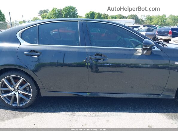 JTHBZ1BL2GA002265 2016 LEXUS GS 350 Black Vista interior trasera