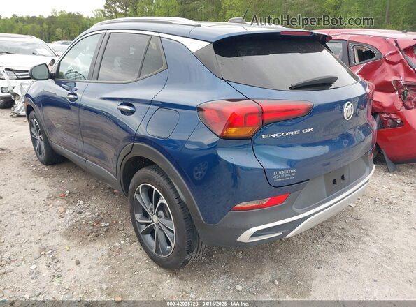 KL4MMDS23MB129334 2021 BUICK ENCORE Dark Blue Задняя левая четверть