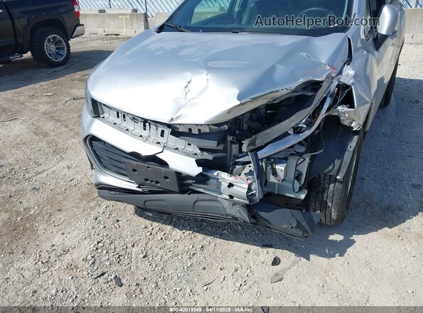 KL7CJPSB2MB326150 2021 CHEVROLET TRAX Silver Вид спереду