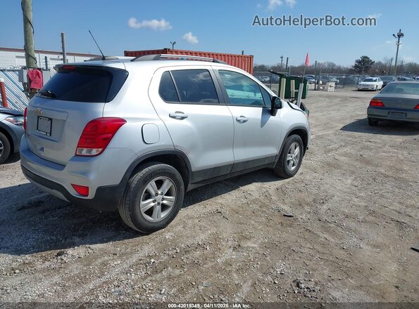 KL7CJPSB2MB326150 2021 CHEVROLET TRAX Silver Задня права чверть