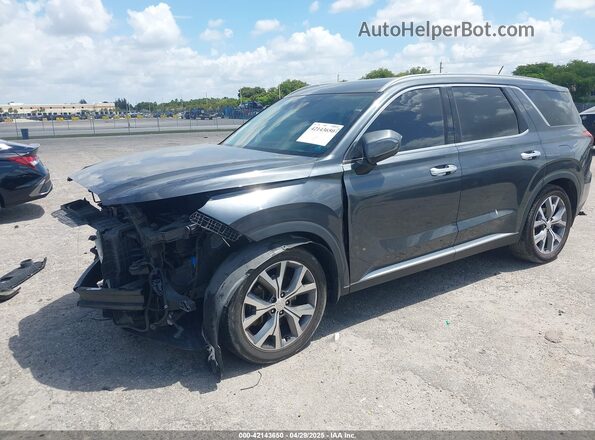 KM8R34HE4LU102240 2020 HYUNDAI PALISADE Gray Przód lewy