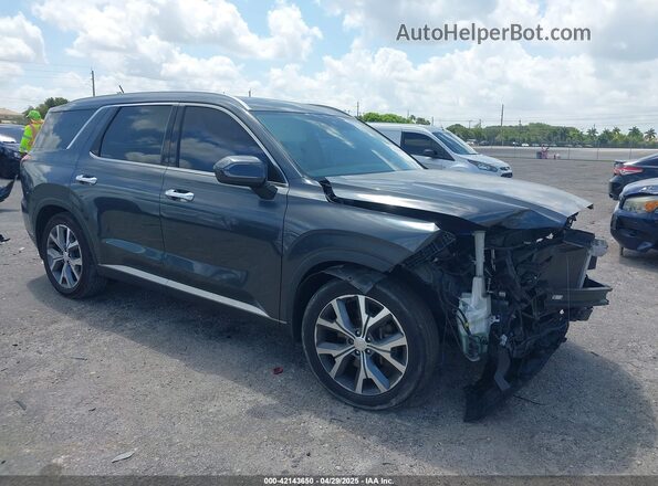 KM8R34HE4LU102240 2020 HYUNDAI PALISADE Gray Przód prawy