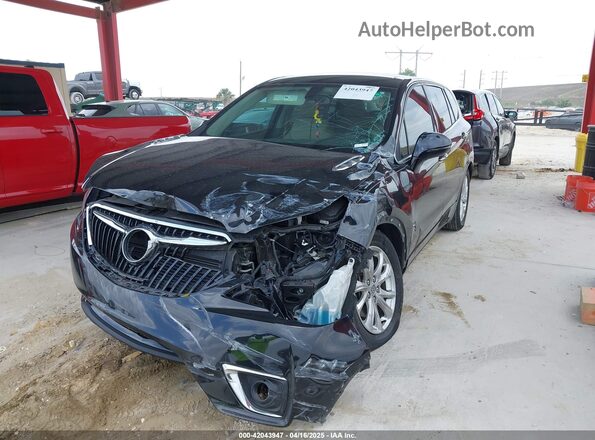 LRBFXBSAXLD137742 2020 BUICK ENVISION Black Front view