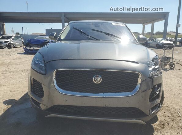 SADFJ2FX0K1Z40565 2019 JAGUAR E-PACE Silver Вид спереду