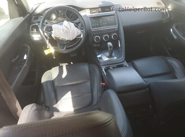 SADFJ2FX0K1Z40565 2019 JAGUAR E-PACE Silver Вид панелі приладів