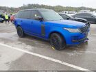 2019 Land Rover Range Rover 5.0l V8 Supercharged Blue vin: SALGS2RE1KA518062