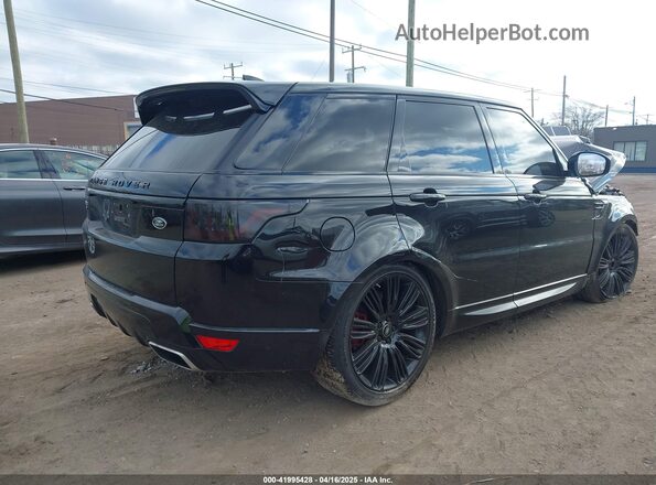 SALWR2SE8MA759704 2021 LAND ROVER RANGE ROVER SPORT Black Задня права чверть