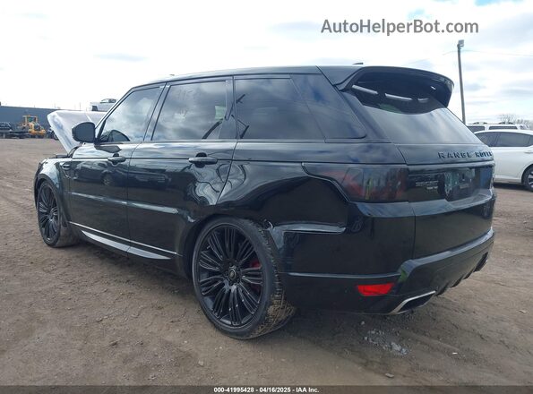 SALWR2SE8MA759704 2021 LAND ROVER RANGE ROVER SPORT Black Задня ліва чверть