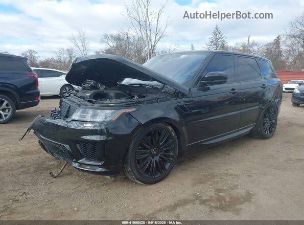 SALWR2SE8MA759704 2021 LAND ROVER RANGE ROVER SPORT Black Передня ліва чверть