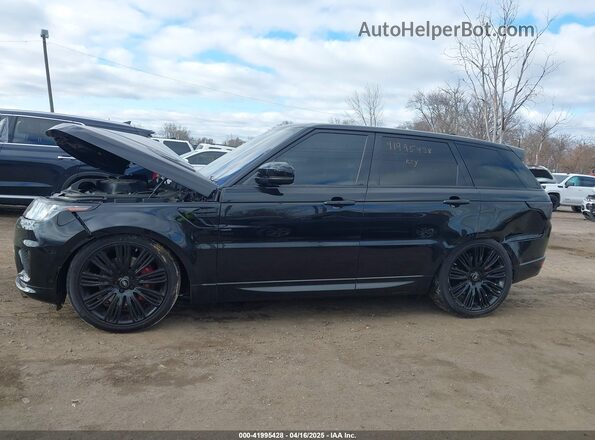 SALWR2SE8MA759704 2021 LAND ROVER RANGE ROVER SPORT Black Панорамний вид салону 360°