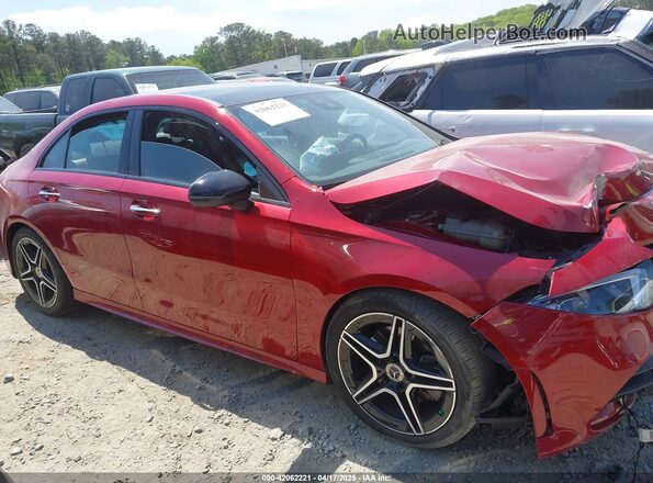 W1K3G4FBXMJ272781 2021 MERCEDES-BENZ A Red Vista del cuadro de instrumentos