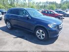 2017 Mercedes-benz Glc 300   Blue vin: WDC0G4JB4HV009019