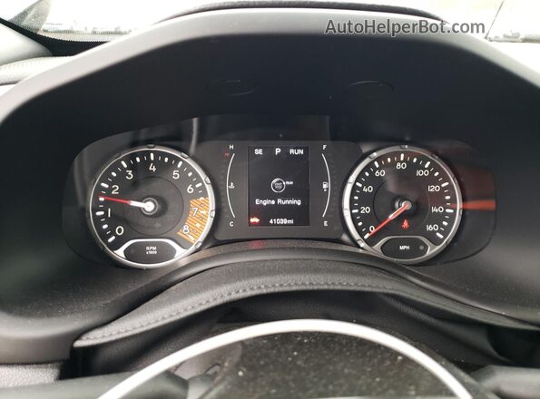 ZACNJABB7LPM15206 2020 JEEP RENEGADE Gray Vista del cuadro de instrumentos