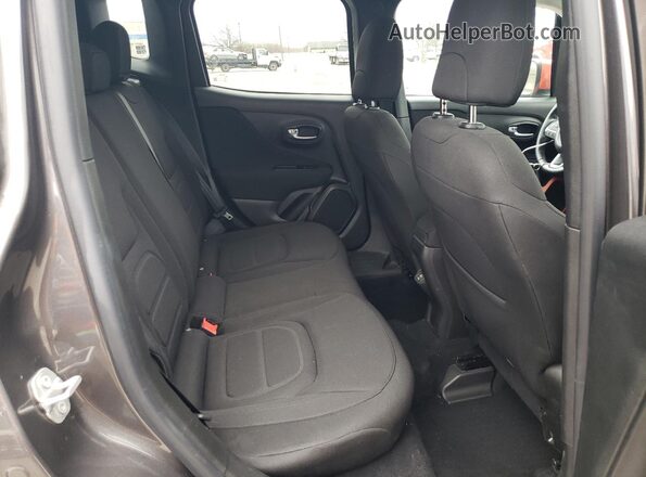 ZACNJABB7LPM15206 2020 JEEP RENEGADE Gray Vista interior trasera