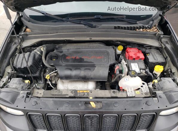 ZACNJABB7LPM15206 2020 JEEP RENEGADE Gray Vista del compartimento del motor