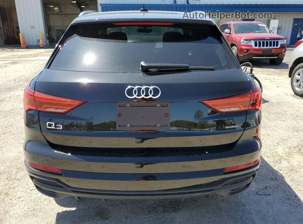 WA1DECF37S1029217 2025 AUDI Q3 Black Вид ззаду
