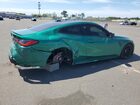 2024 Bmw M4 Competition Зеленый vin: WBS43AZ05RCR91749