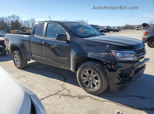 1GCHSCEA2M1235015 2021 CHEVROLET COLORADO Black Przód prawy