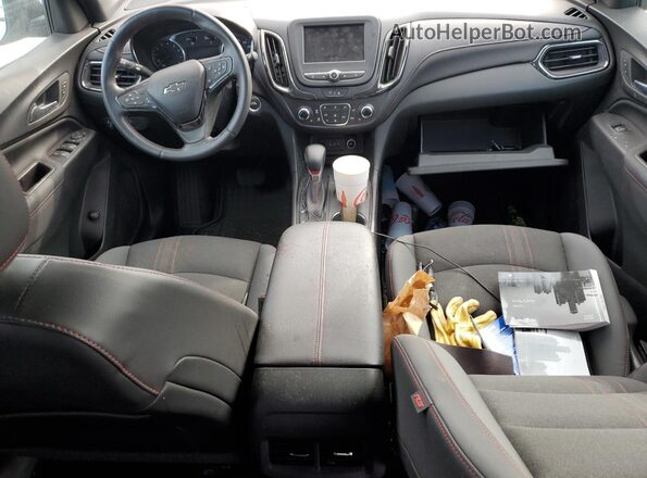 2GNAXMEV2N6146899 2022 CHEVROLET EQUINOX Black Dashboard view