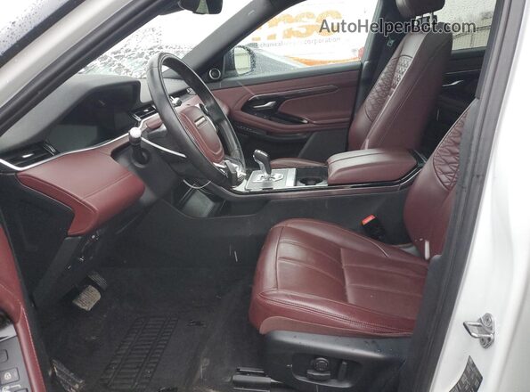 SALZP2FX9LH017896 2020 LAND ROVER RANGE White Vista interior delantera