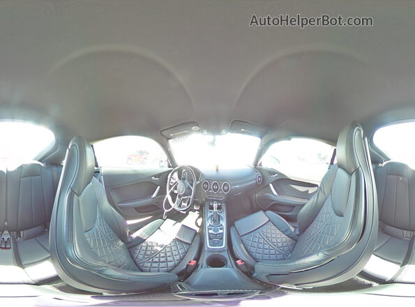 TRUC5AFV4G1024335 2016 AUDI TT Silver Widok naklejki z numerem VIN