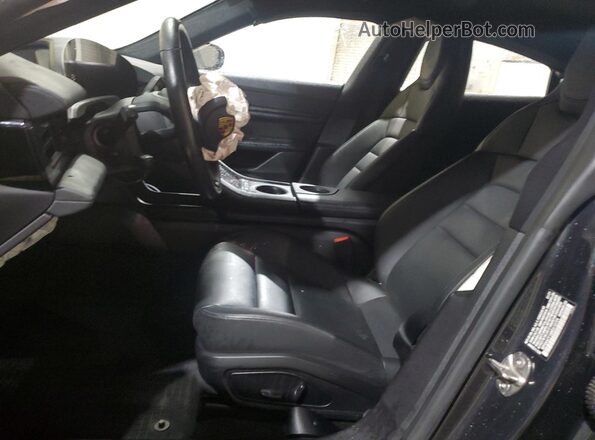 WP0AA2Y16MSA13729 2021 PORSCHE TAYCAN Gray Widok wnętrza z przodu