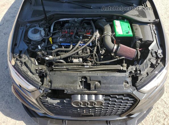 WAUB1GFF6H1027118 2017 AUDI S3 Gray Widok wnętrza z tyłu