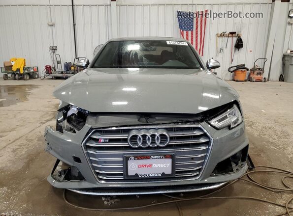 WAUB4AF46KA115225 2019 AUDI S4 Gray Widok z przodu
