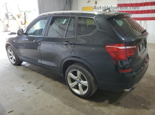 5UXWX9C52H0T14244 2017 BMW X3 Black Հետևի ձախ
