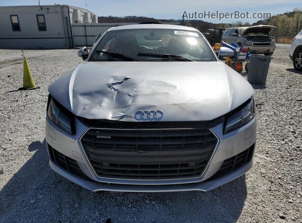 TRUC5AFV4G1024335 2016 AUDI TT Silver Widok z przodu