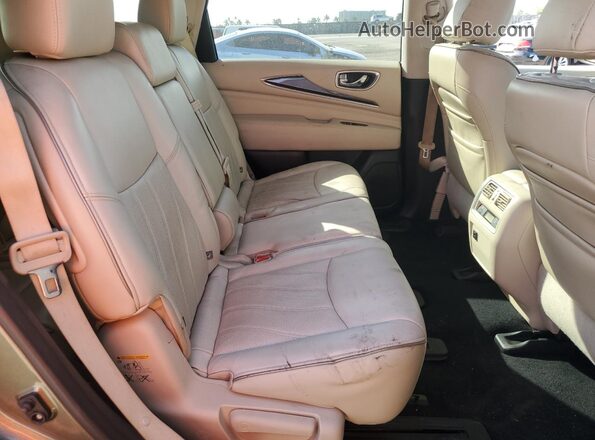 5N1DL0MN6HC520191 2017 INFINITI QX60 Green უკანა სალონის ხედი