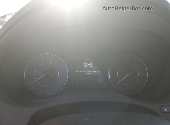 5J8TC2H5XLL028683 2020 ACURA RDX Gray Вид щитка приладів