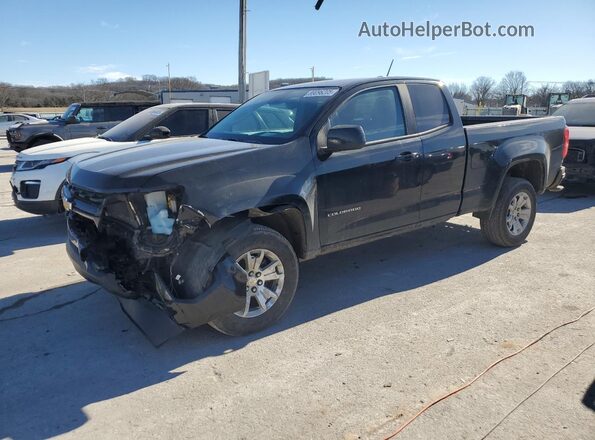 1GCHSCEA2M1235015 2021 CHEVROLET COLORADO Black Przód lewy