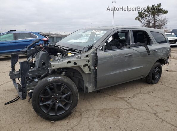1C4SDJGJ4MC578706 2021 DODGE DURANGO Gray Front left