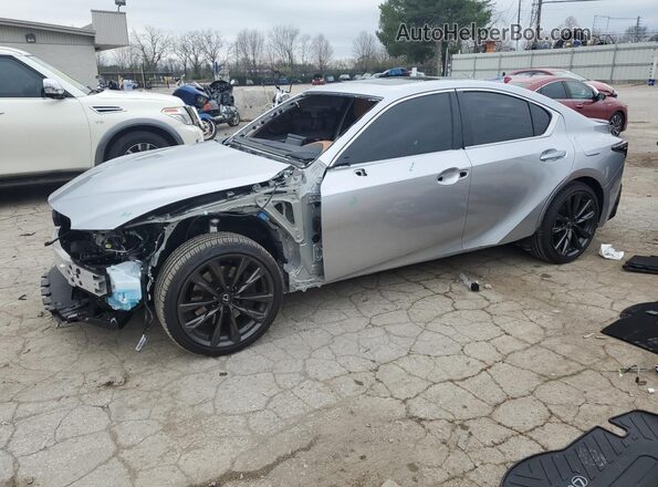 JTHBZ1E29R5037125 2024 LEXUS IS Серебряный Передняя левая четверть