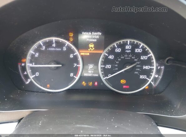 19UDE2F74MA002189 2021 ACURA ILX Black Vista de los asientos traseros
