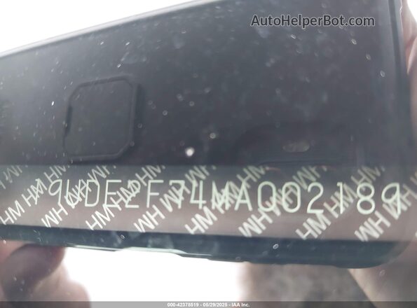 19UDE2F74MA002189 2021 ACURA ILX Black Vista del compartimento del motor