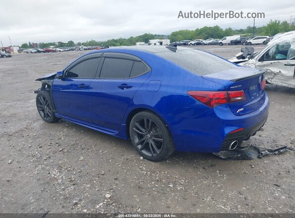 19UUB2F64LA004121 2020 ACURA TLX Синий Задняя левая четверть