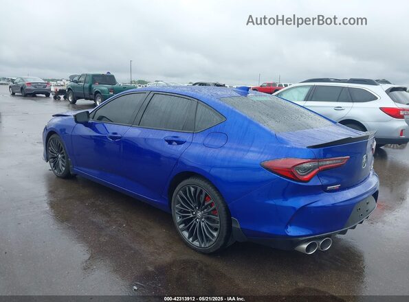 19UUB7F08NA001041 2022 ACURA TLX Синий Задняя левая четверть