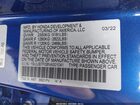 2022 Acura Tlx Type S Синий vin: 19UUB7F08NA001041