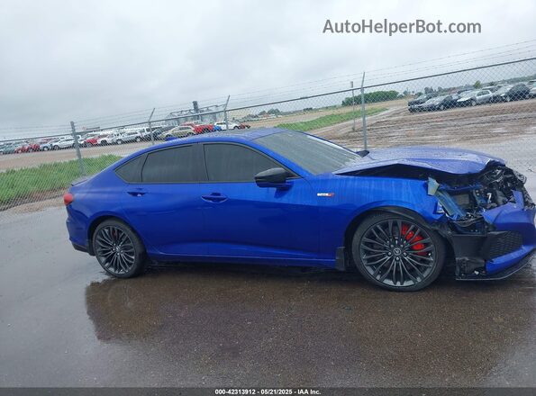 19UUB7F08NA001041 2022 ACURA TLX Синий Панорамный вид салона 360°