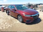2020 Honda Insight Touring Burgundy vin: 19XZE4F99LE010043
