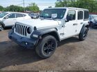 2020 Jeep Wrangler Unlimited Sport Altitude 4x4 White vin: 1C4HJXDGXLW339950