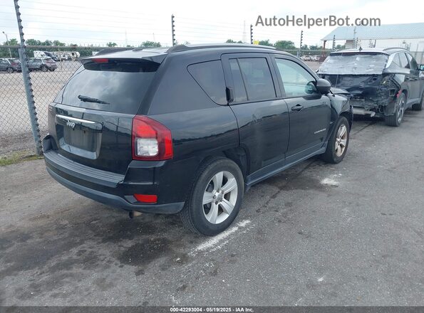 1C4NJCBA3HD146648 2017 JEEP COMPASS Черный Задняя правая четверть