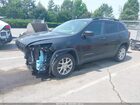 2017 Jeep Cherokee Sport Fwd Черный vin: 1C4PJLAB3HW603160