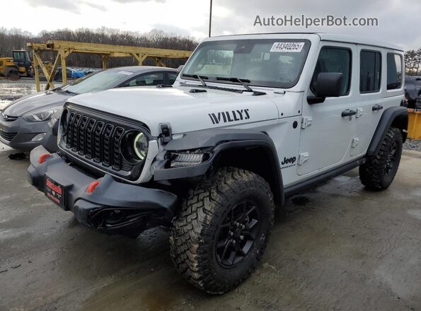 1C4PJXDN0SW517308 2025 JEEP WRANGLER Белый Передняя левая четверть