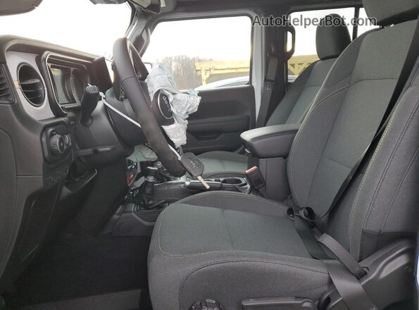 1C4PJXDN0SW517308 2025 JEEP WRANGLER Белый Вид салона спереди