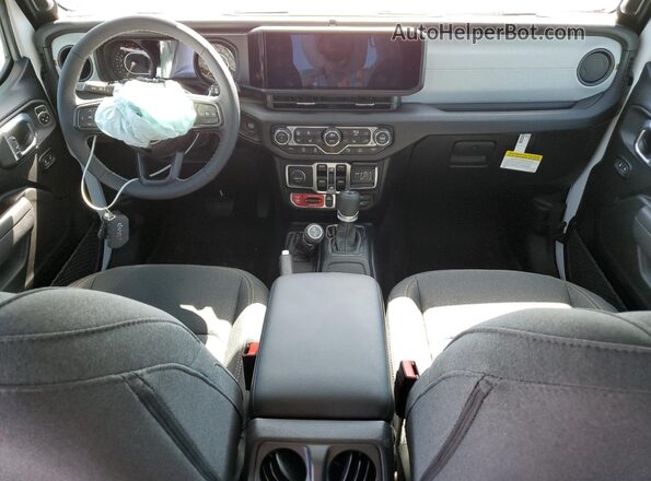 1C4PJXDN0SW524906 2025 JEEP WRANGLER Белый Вид панели приборов