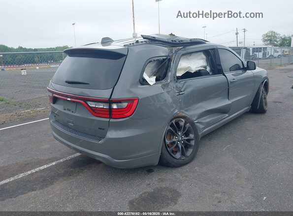 1C4RDJDG4MC725159 2021 DODGE DURANGO Серый Задняя правая четверть