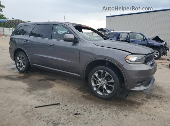 1C4RDJDGXLC297063 2020 DODGE DURANGO Gray Front right